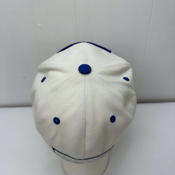 KBETHOS Hat Cap White Blue Cassette Tape Fitted Small Music Retro - Picture 5 of 13